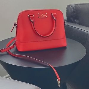 Kate Spade red handbag